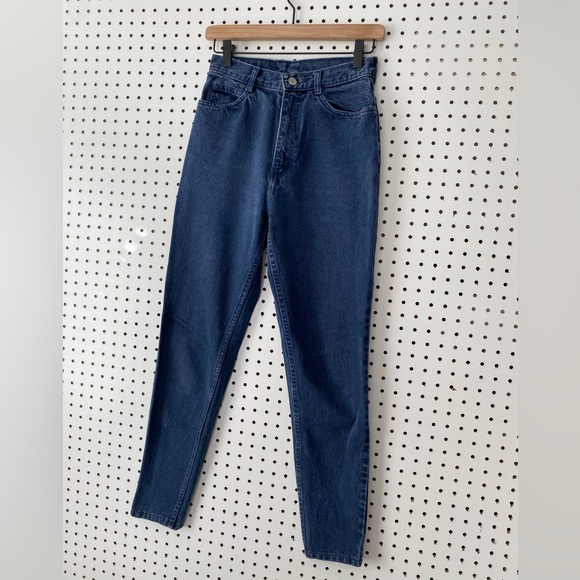 90’s Vintage Jordache High Rise Jeans with Zipper Bottom Hems - Picture 9 of 13